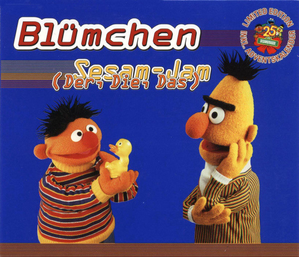 RCA BMG 1997 BLUMCHEN JAM SESAM DER,DIE,DAS CD singolo slim case 