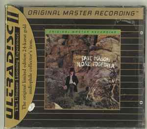 Dave Mason – Alone Together (1993, CD) - Discogs