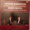 Arthur Rubinstein, Brahms* • Zubin Mehta, Israel Philharmonic Orchestra - Piano Concerto No.1 In D Minor, Op.15
