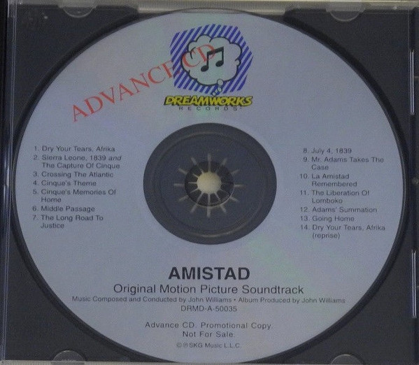 John Williams – Amistad (Original Motion Picture Soundtrack) (1997