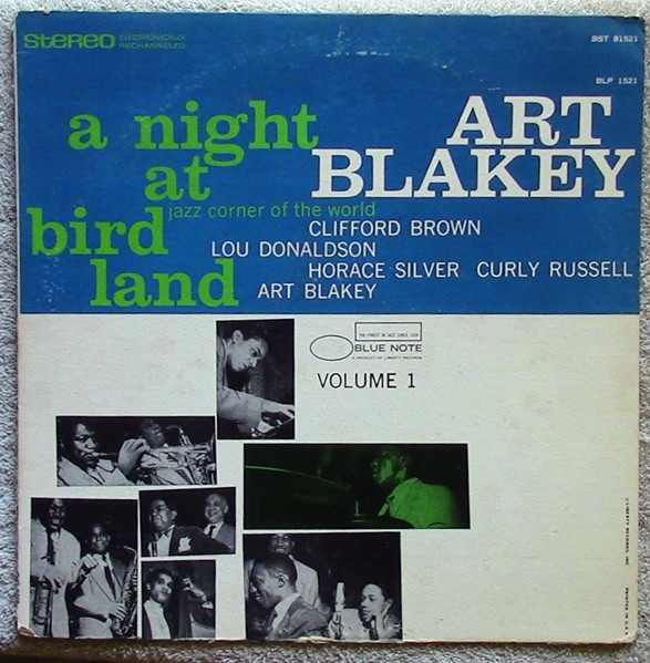 Art Blakey Quintet - A Night At Birdland, Volume 1 | Releases | Discogs