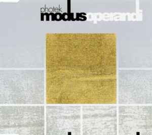 Photek - Modus Operandi album cover