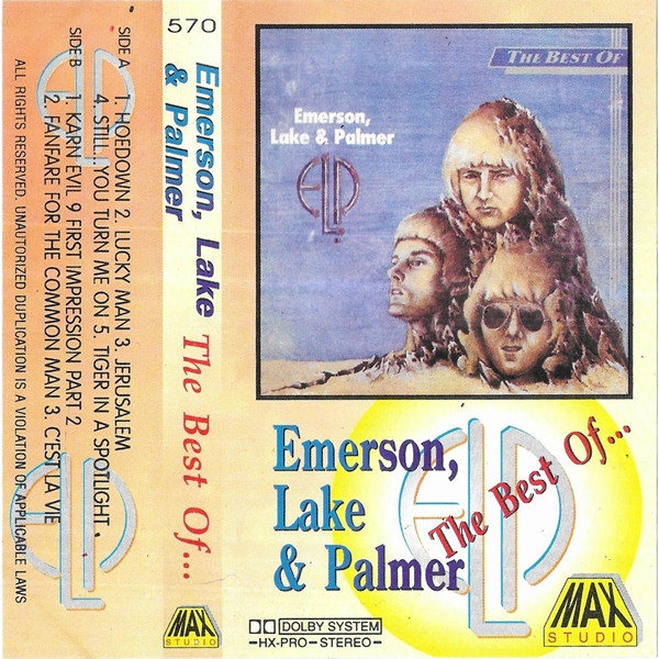 Emerson, Lake & Palmer – The Best Of ELP (1986, CD) - Discogs