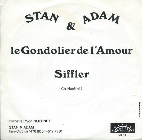 baixar álbum Stan Et Adam - Le Gondolier de Lamour