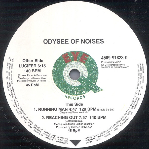 Odysee Of Noises – Lucifer (1993, Vinyl) - Discogs