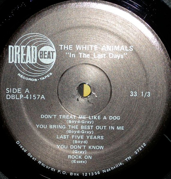 descargar álbum White Animals - In The Last Days