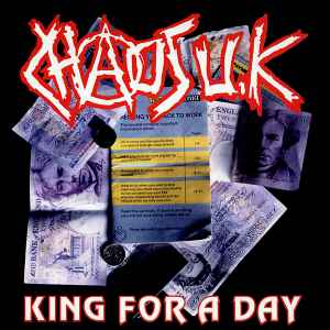 Chaos UK - King For A Day album cover