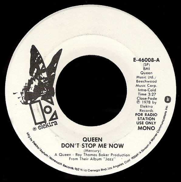 Queen - Don't Stop Me Now | Releases | Discogs