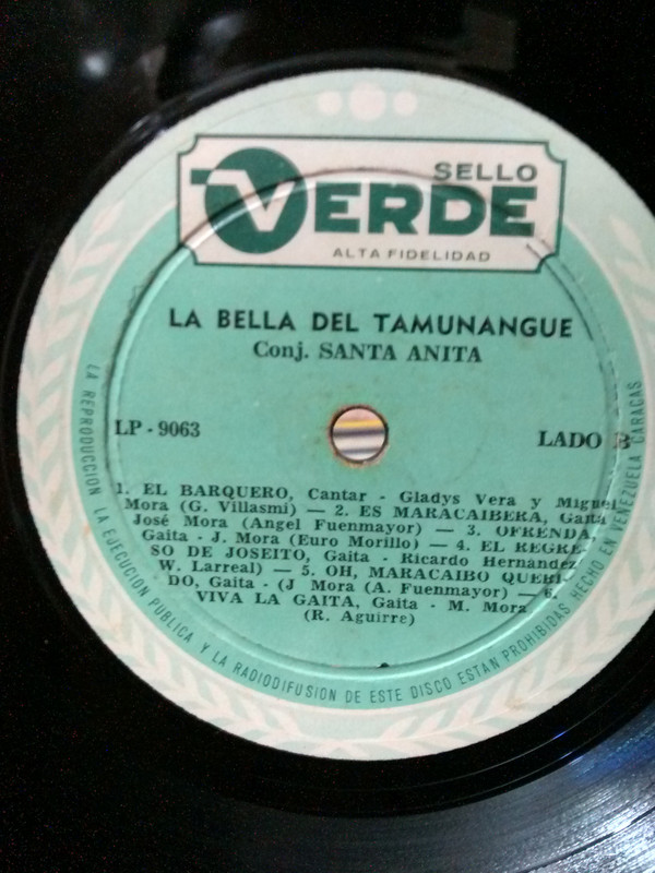 ladda ner album Conjunto Santa Anita - La Bella Del Tamunangue