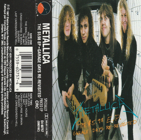 Vinilo Metallica The 5.98 Ep / Garage Days Re-Revisted - Abominatron