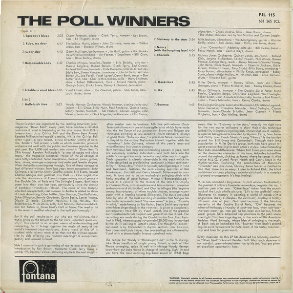 descargar álbum Various - Down Beat Poll Winners