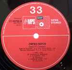 Cover of Orfeo Novo, 1971, Vinyl