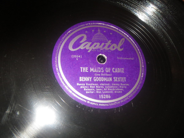 last ned album Benny Goodman Sextet - The Maids Of Cadiz The Varsity Drag