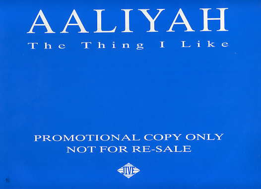 Aaliyah – The Thing I Like (Paul Gotel Mixes) (1995, Vinyl) - Discogs