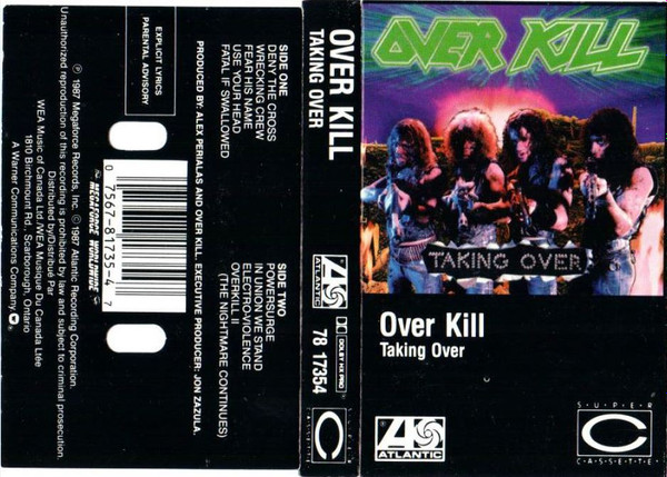 特売ンストア OVER KILL/TAKING OVER オーヴァーキル/テイキング