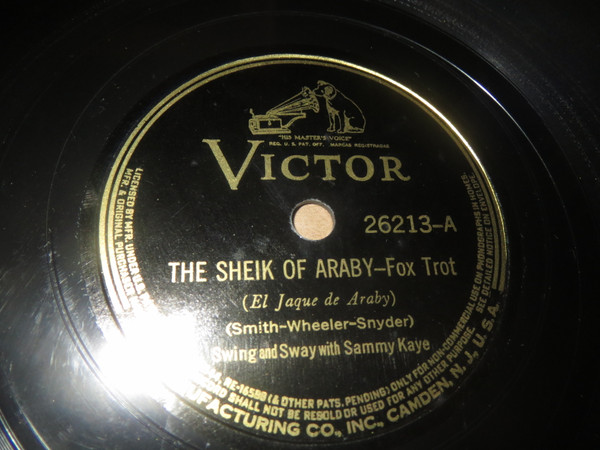 last ned album Sammy Kaye And His Orchestra - The Sheik Of Araby Rio Rita