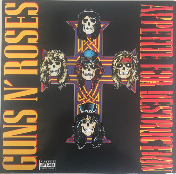 Guns N' Roses – Appetite For Destruction (2008, 180gr, Vinyl 