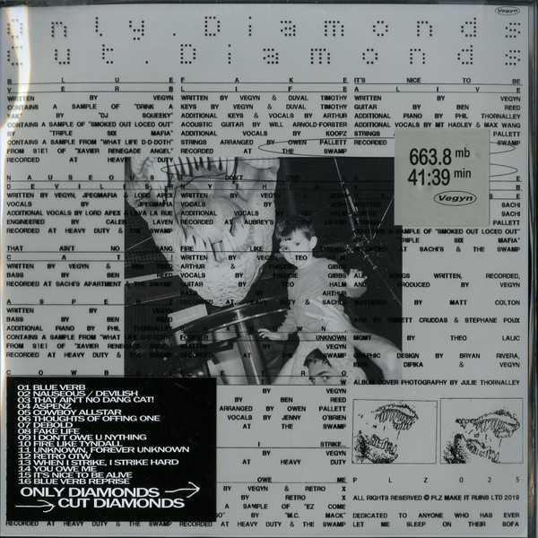 Vegyn – Only Diamonds Cut Diamonds (2019, Edition of 1000, Vinyl 