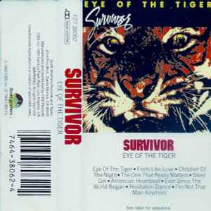 Survivor – Eye Of The Tiger (1982, Vinyl) - Discogs