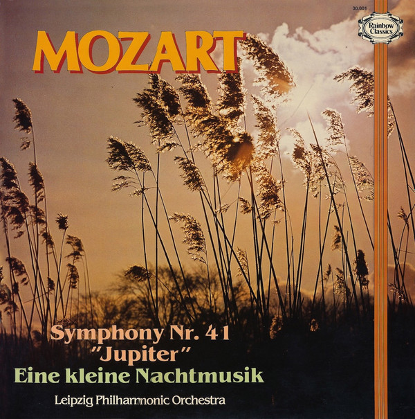 last ned album Mozart, Leipzig Philharmonic Orchestra - Symphony Nr41 Jupiter Eine Kleine Nachtmusik