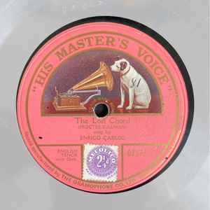 Enrico Caruso The Lost Chord 1912 Shellac Discogs