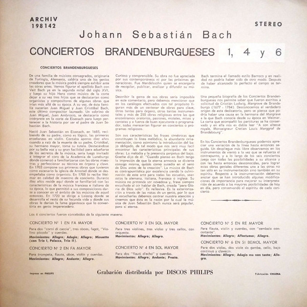 ladda ner album Johann Sebastian Bach Festival De Cuerdas De Lucerna Wolfgang Schneiderhan, Rudolf Baumgartner - Conciertos Brandenburgueses 146