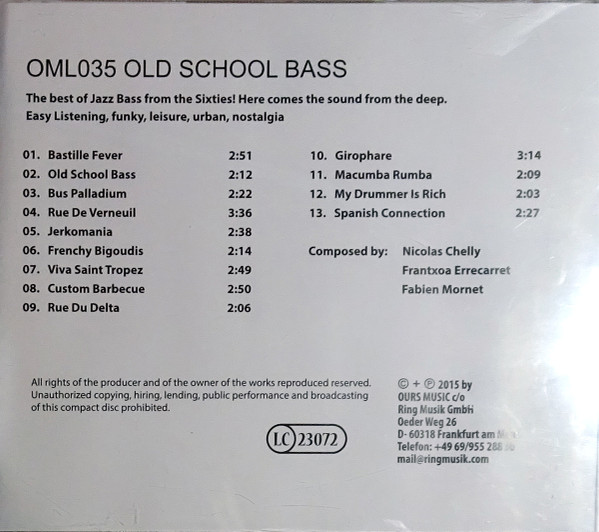 last ned album Nicolas Chelly, Frantxoa Errecarret, Fabien Mornet - Old School Bass