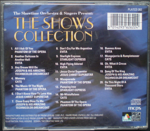 lataa albumi The Showtime Orchestra & Singers - 20 Magical Songs From Andrew Lloyd Webber