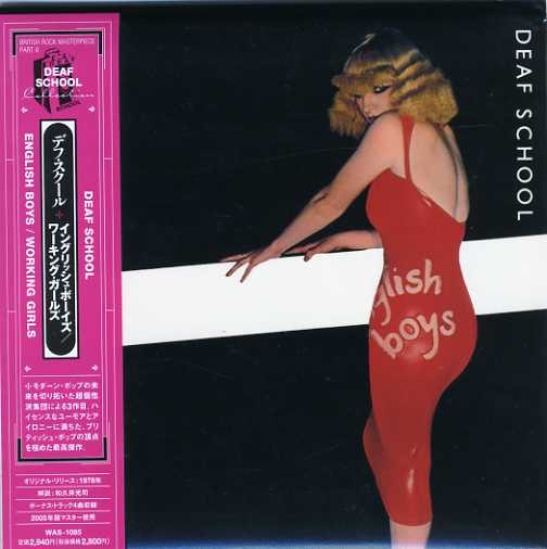 Deaf School – English Boys/Working Girls (2006, Paper sleeve, CD 