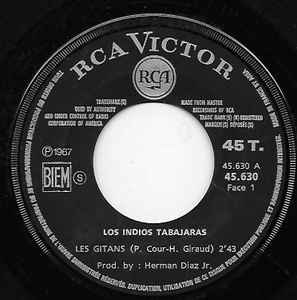 Los Indios Tabajaras - Les Gitans album cover