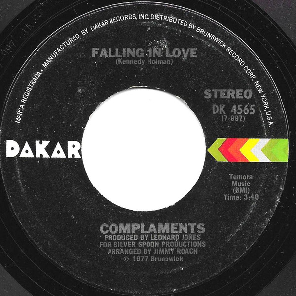 9TH CREATION: falling in love / part 2 RITETRACK 7" Single 45 RPM