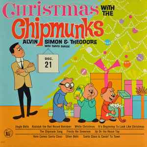 Christmas With The Chipmunks (Vinyl, LP, Album, Reissue, Stereo) for sale