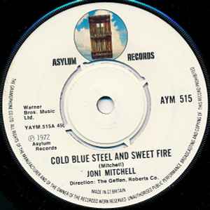Joni Mitchell - Cold Blue Steel And Sweet Fire album cover