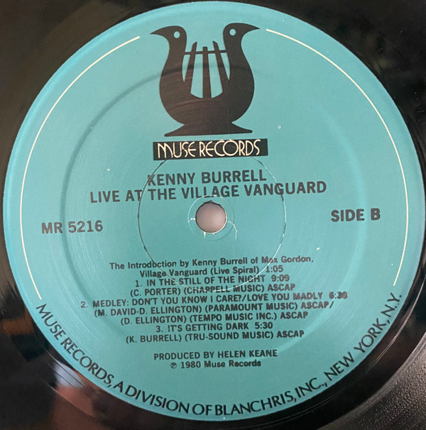 télécharger l'album Kenny Burrell - Live At The Village Vanguard