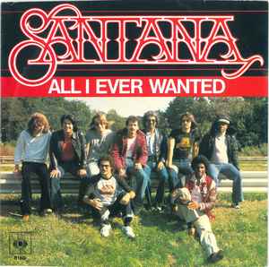 Santana - All I Ever Wanted album cover