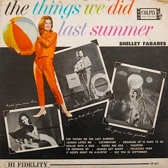 Shelley Fabares – The Things We Did Last Summer (1962, Vinyl