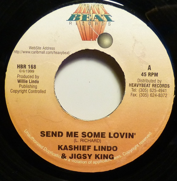 baixar álbum Kashief Lindo, Jigsy King - Send Me Some Loving