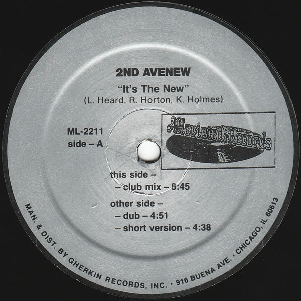 2nd Avenew – It's The New (1990, Vinyl) - Discogs