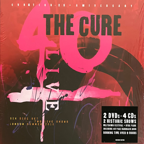 The Cure (New Wave, Indie Rock, Goth Rock, Post-Punk) - 40 Live  (Curætion-25 + Anniversary) - 4CD's + 2x DVD's Multichannel, NTSC, Dolby  Digital, DTS + 40 - CD box set - 2019 - Catawiki
