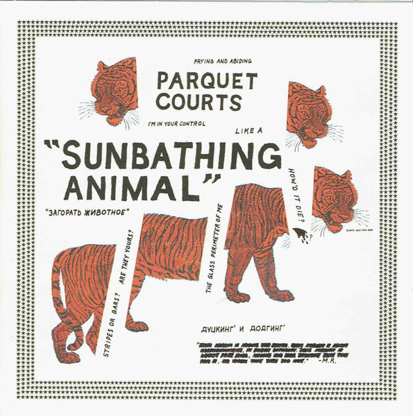 Parquet Courts Sunbathing Animal (2014 CD) Discogs