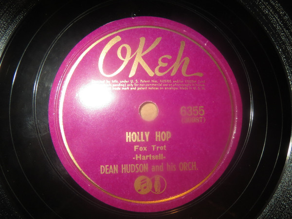 lataa albumi Dean Hudson And His Orchestra - Holly Hop Ma I Miss Your Apple Pie