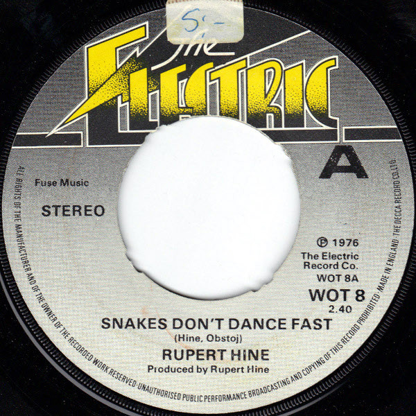baixar álbum Rupert Hine - Snakes Dont Dance Fast