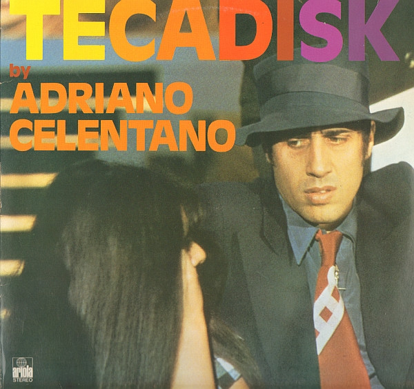 Обложка конверта виниловой пластинки Adriano Celentano - Tecadisk