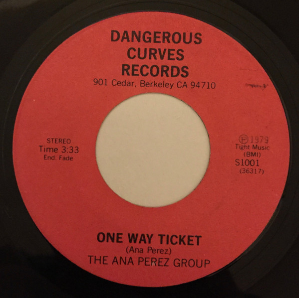télécharger l'album The Ana Perez Group - One Way Ticket Hope Theres Enough