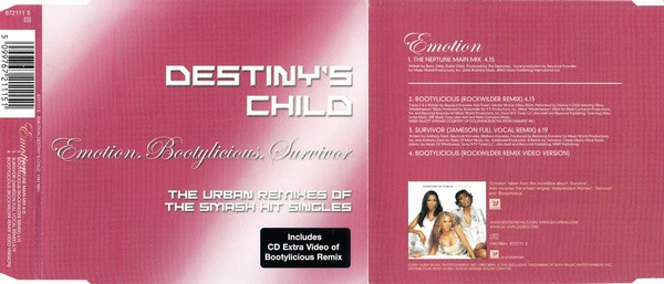 last ned album Destiny's Child - Emotion The Urban Remixes