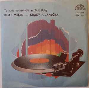Josef Melen - To Jsme Se Nasmáli • Můj Boby album cover
