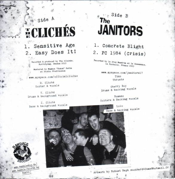 ladda ner album The Clichés The Janitors - The Clichés The Janitors