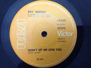 Ray Woolf - Don't Let Me Lose You album cover