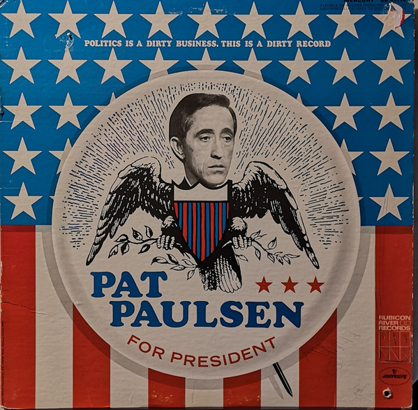 1980s PAT PAULSEN For PRESIDENT I\u2019ve Upped My Standards\u2026Now Up Yours Pat Paulsen Big Cheese Single Stitch Vintage T Shirt  Size Medium