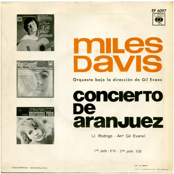 descargar álbum Miles Davis - Concierto De Aranjuez